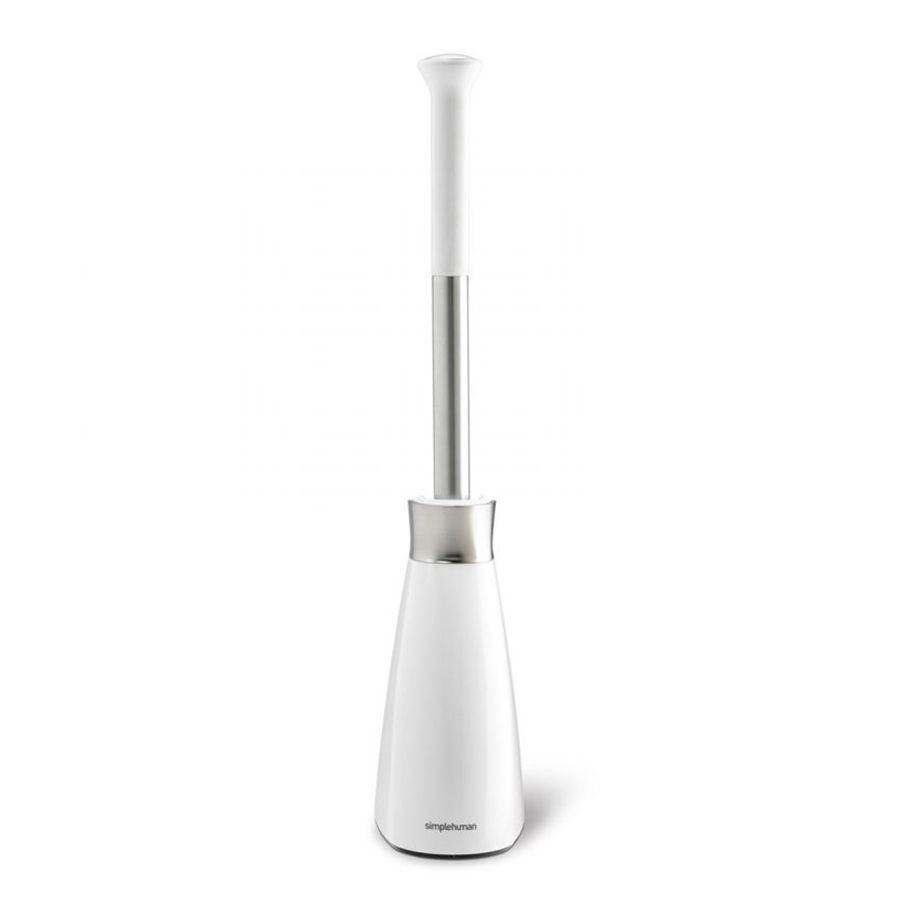 simplehuman BT1083 White Toilet Brush Wasserstrom