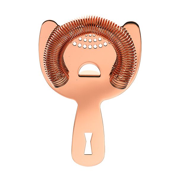 Mercer Culinary M37026CP Barfly® Copper Plated Bar Strainer