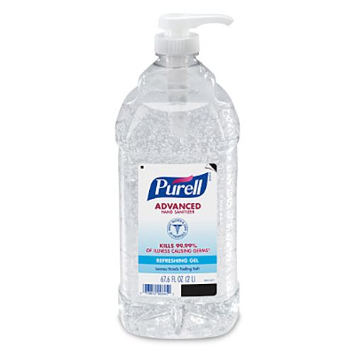 Purell® 9625-04 2 Liter Sanitizer Gel Pump - 4 / CS