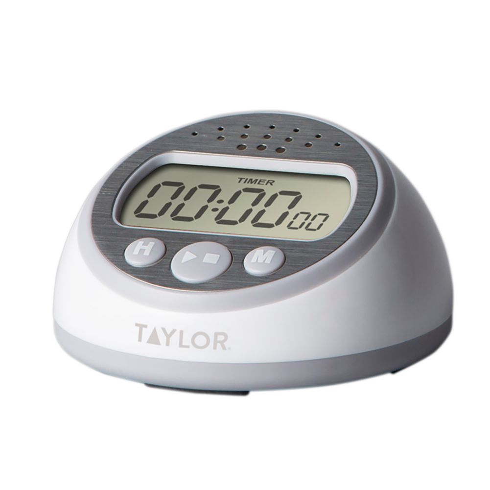 Taylor Precision Products 5873 White Continuous Ring Digital Timer