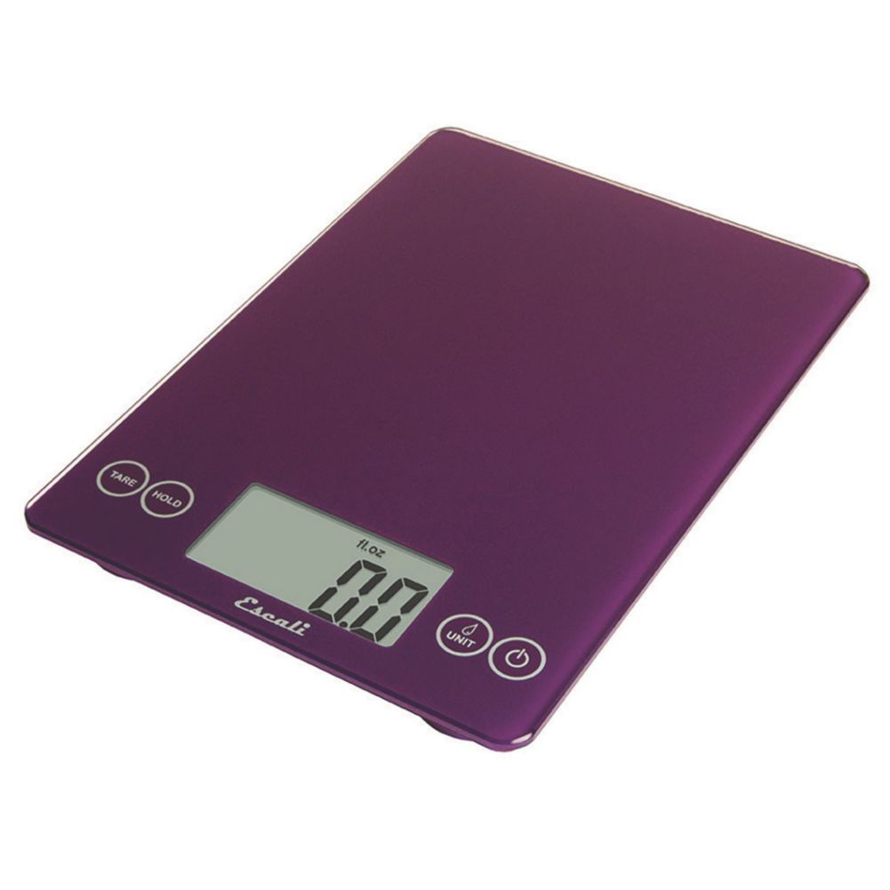Escali SCDG15PRR Arti 15 Pound Purple Digital Kitchen Scale