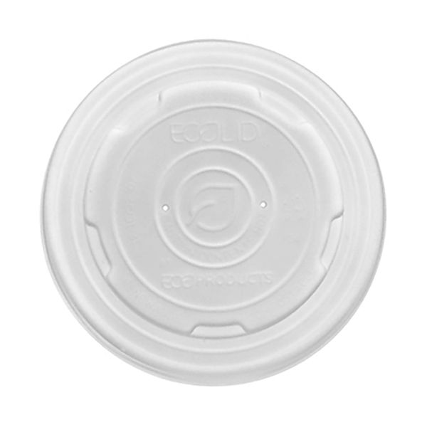Eco Products EP-ECOLID-SPL Soup Lid f/ 12 - 32 Oz Container - 500 / CS