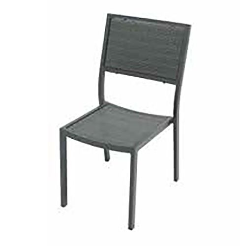 Plantation Prestige 8760700-0455 Durango Weave Gray Stack Side Chair