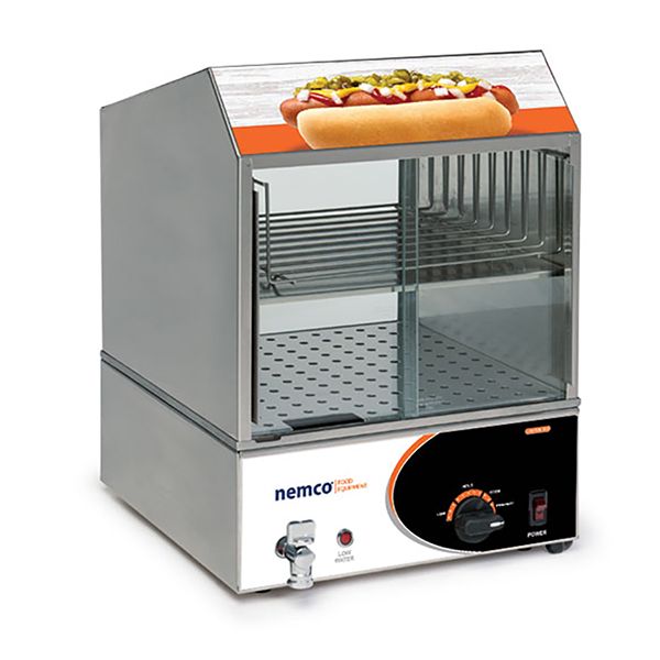 Nemco® 8300 Hot Dog Steamer