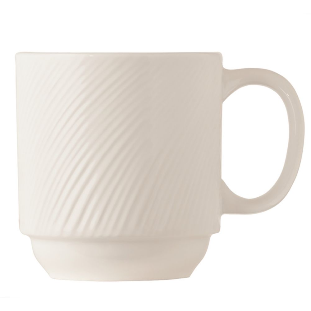World Tableware BO1114 Basics Orbis 11.5 Oz. Stacking Mug 36 / CS