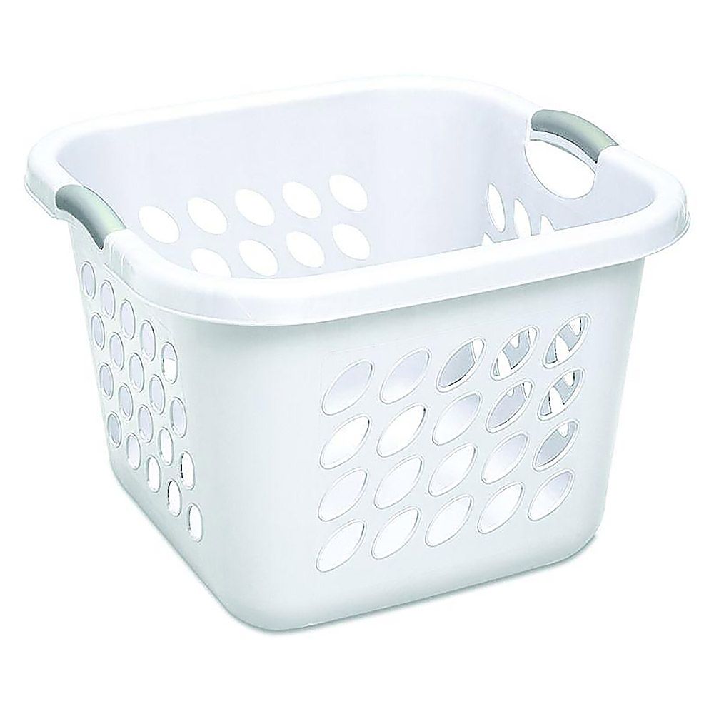 Sterilite 12178006 Ultra White Square Laundry Basket | eBay