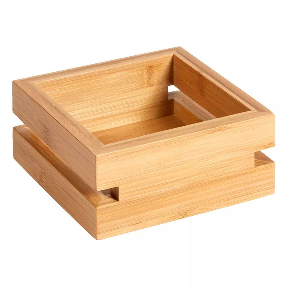 Rosseto BD134 Natura Bamboo 6.5" Square Small Tray