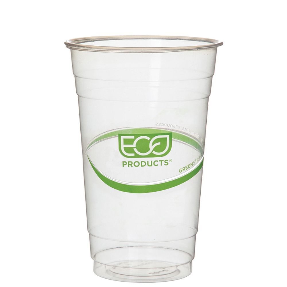 Eco Products EP-CC20-GS Green Stripe 20 Oz. Cold Drink Cup - 1000 / CS