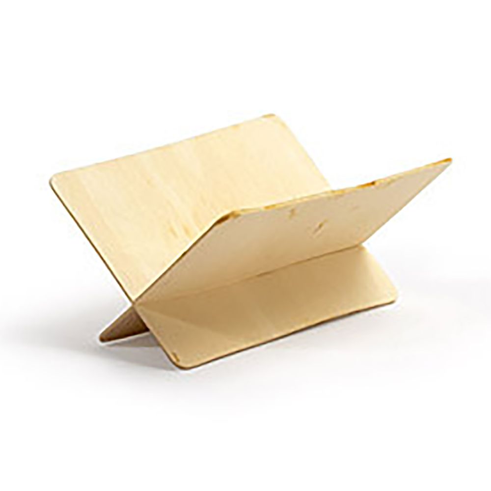 FOH DHO004NAW28 Servewise Disposable Taco Holder 200 / CS Wasserstrom