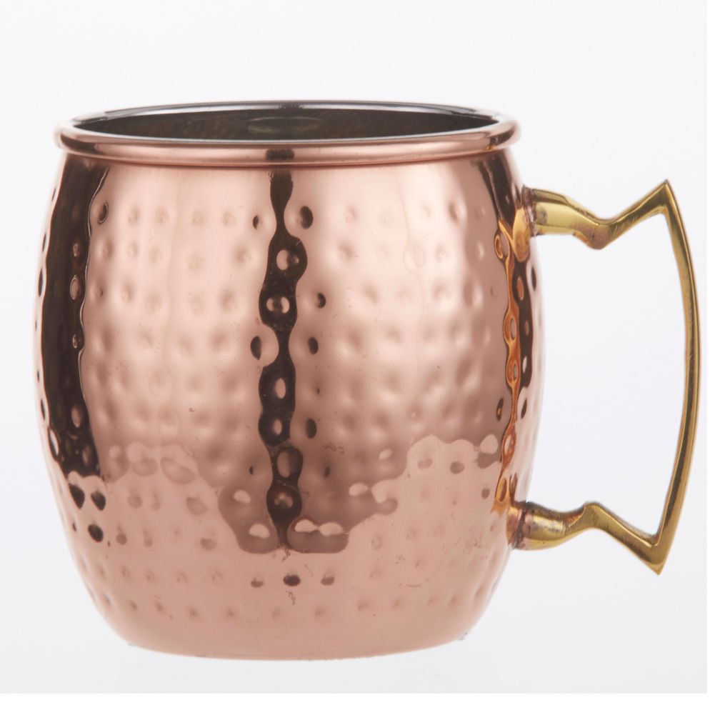 American Metalcraft CM16H Hammered Copper 16 Ounce Moscow Mule Mug