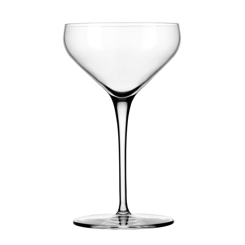 Libbey 9329 Prism 8 Oz. Prisim Coupe Glass - 12 / CS | Wasserstrom