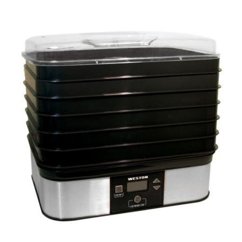 Hamilton Beach 750401W 6Tray Digital Dehydrator Wasserstrom