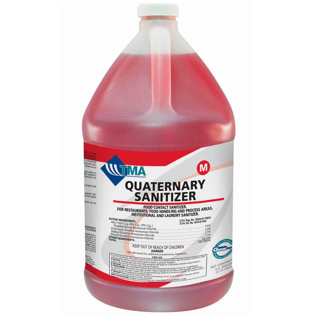 TMA / 1085541 Gallon Concentrate Quat Sanitizer 4 / CS