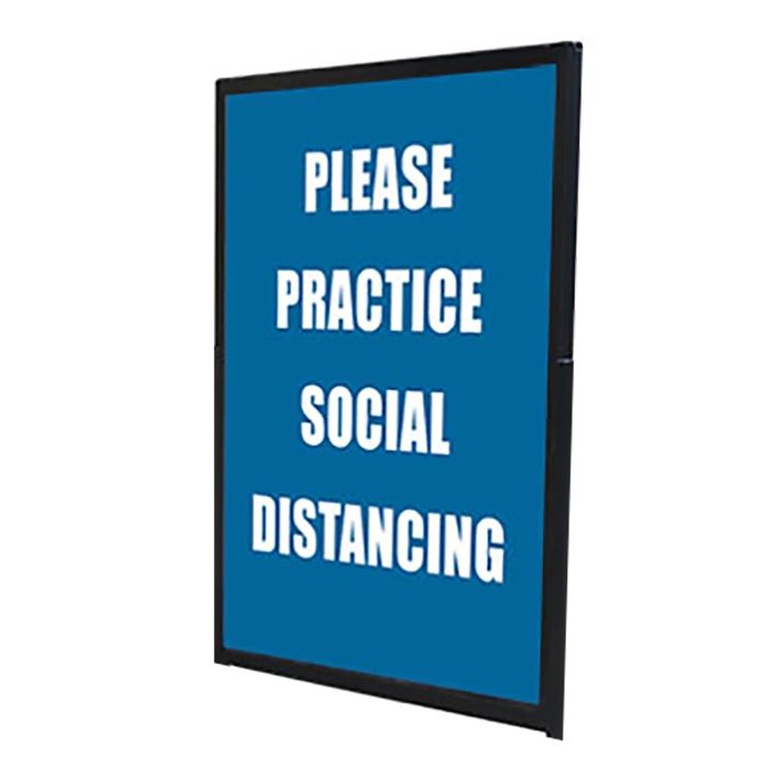 Grand & Benedicts 285-DISTANCE-SIGN 22" x 28" Social Distancing Sign