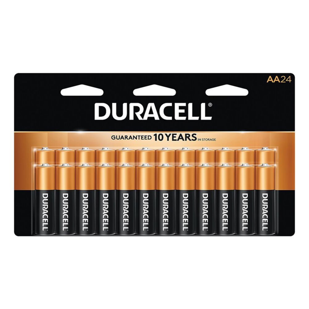 Staples Advantage 867474 Duracell® Coppertop AA Batteries 24 / CS Omega