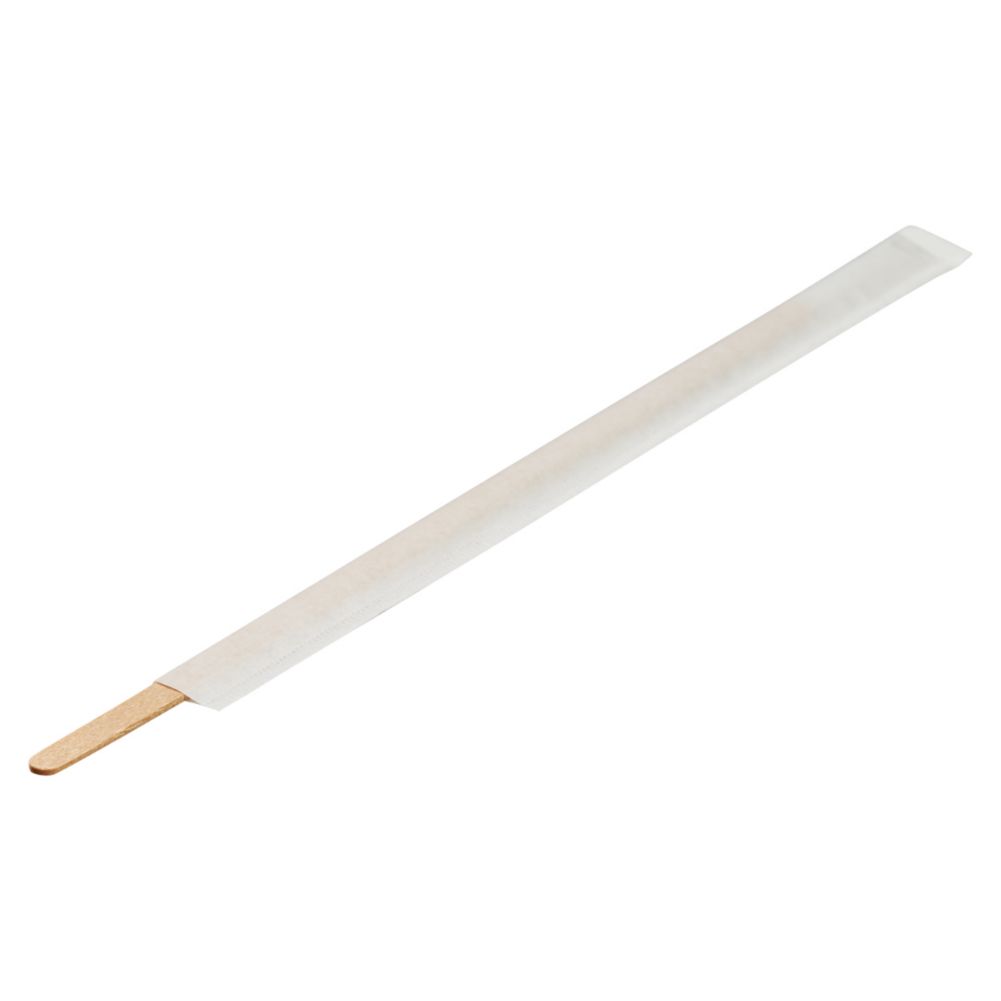 Darling Food Service Wrapped Wooden 7.5" Coffee Stirrer - 5000 / CS