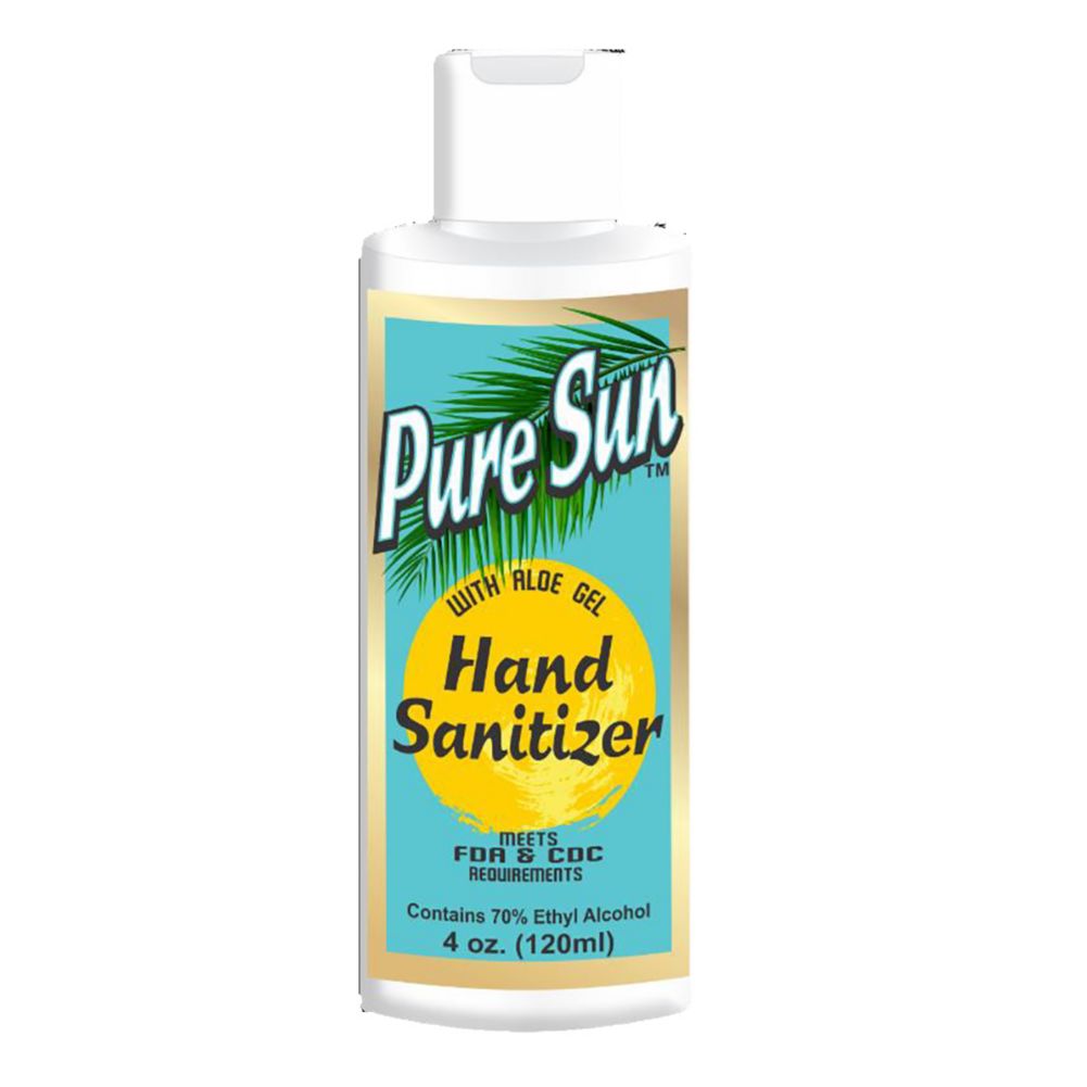 104 Sales Group 850002826135 Pure Aloe 4 Ounce Hand Sanitizer - 6 / CS
