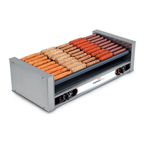Nemco 8027 120V 27-Dog Capacity Hot Dog Roller Grill