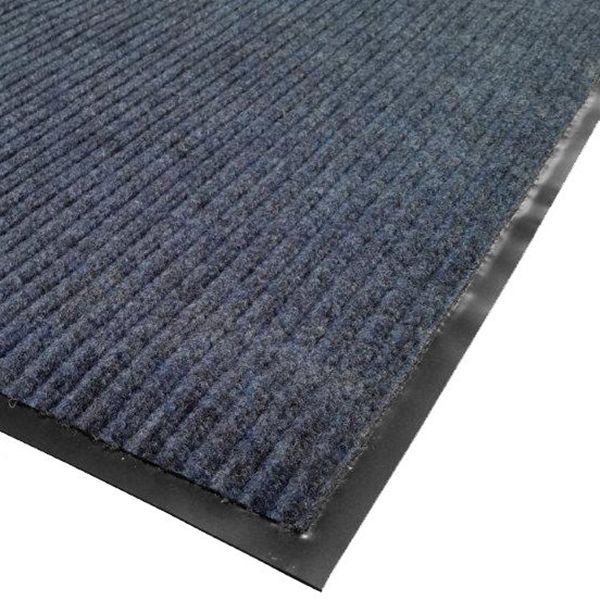 Cactus Mat 1485M-U46 Blue Needle Rib 4' x 6' Floor Mat