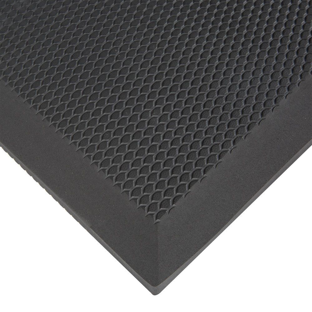 Cactus Mat 2200-23 Solid Black Cloud 3' x 2' Floor Mat