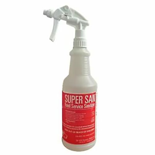 Ecolab 92211714 Super San Spray Bottle 3 / PK Wasserstrom
