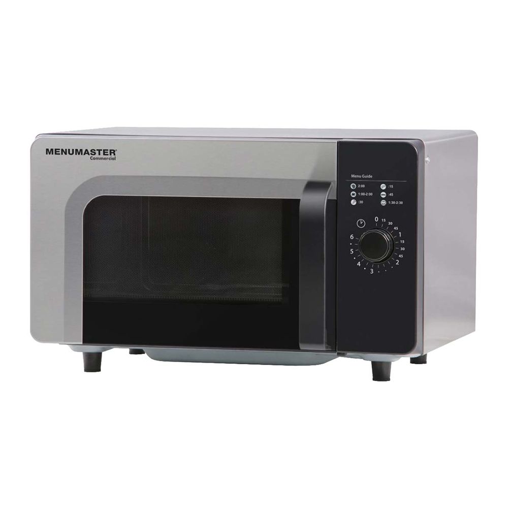 Manumaster MMS10DSA 1000W 0.8 CF Microwave with 6 Minute Dial Timer