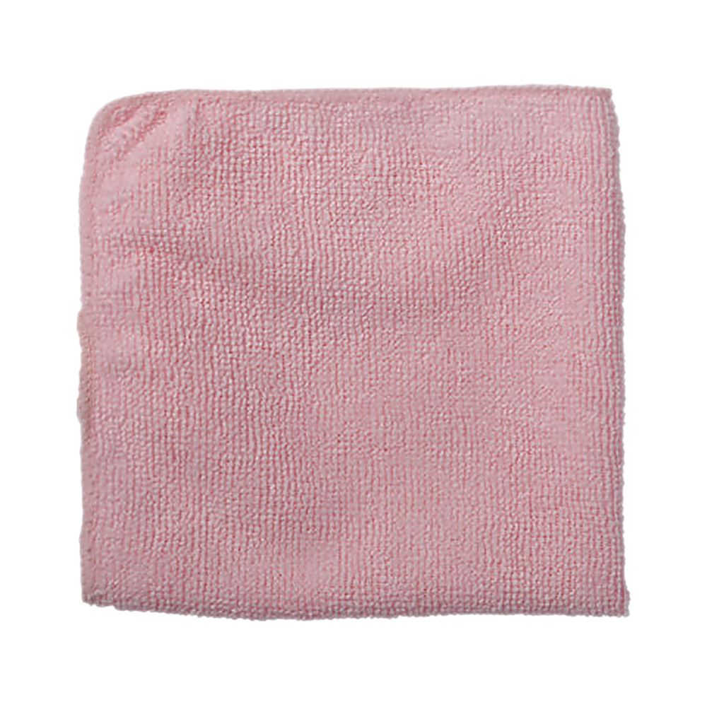 Rubbermaid 1820577 Pink 12" x 12" Microfiber Cloth - 24 / PK