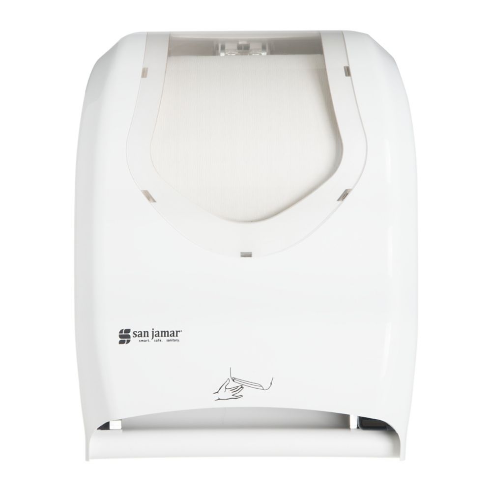 San Jamar T1470WHCL White Smart System Towel Dispenser