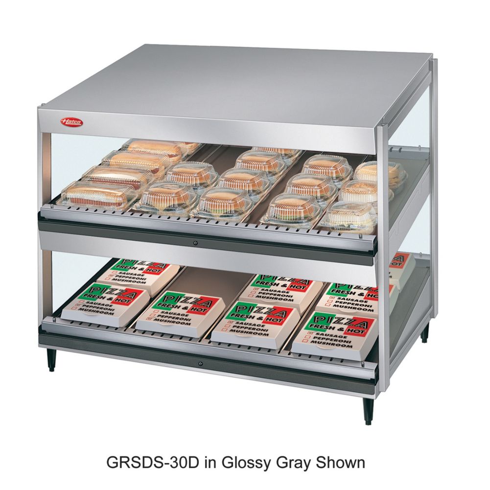 Hatco GRSDS-60D Glo-Ray 2 Shelf 60"W Heated Merchandiser