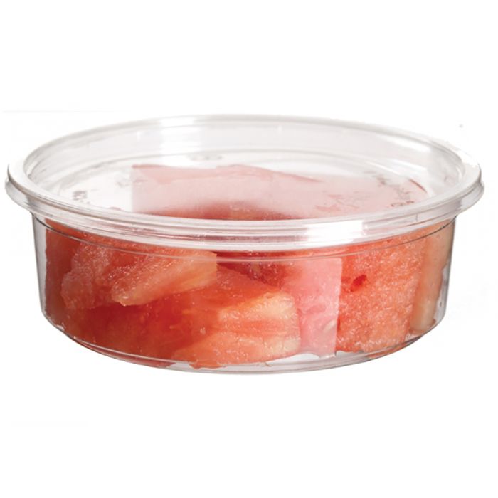 Eco Products EP-RDP8 Clear 8 Ounce Round Deli Container - 500 / CS