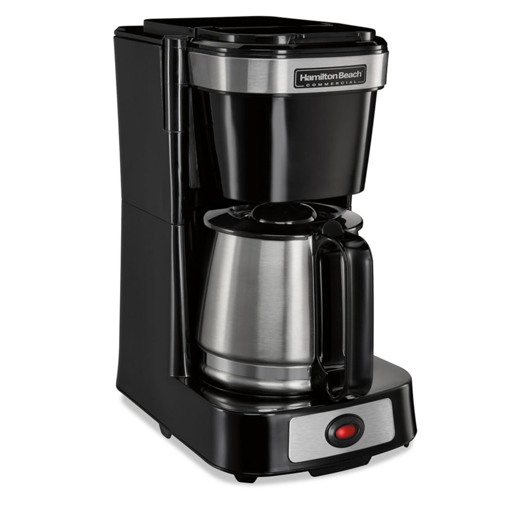 Hamilton Beach HDC500DS Swing Out 4 Cup Coffeemaker with S/S Carafe