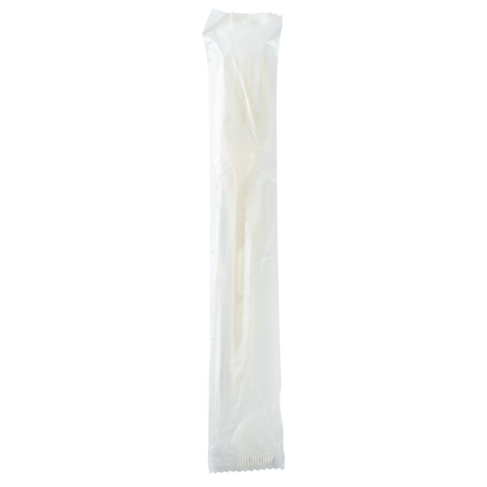 Darling Food Service Wrapped White Heavyweight Plastic Fork - 750 / CS