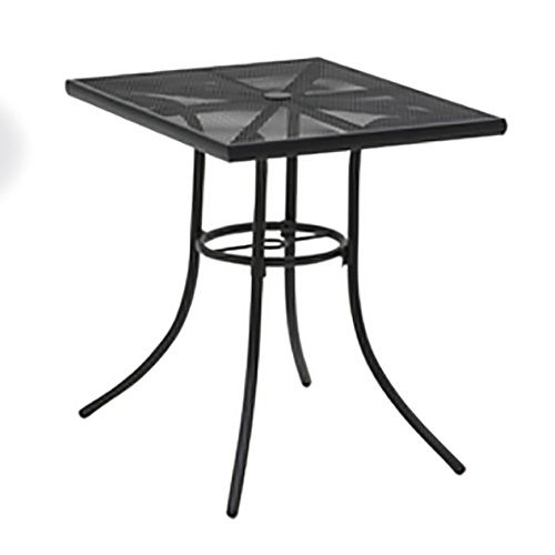 Wabash Valley Mfg. SU2V38P-TEXTURED BLACK 36" Portable Square Table
