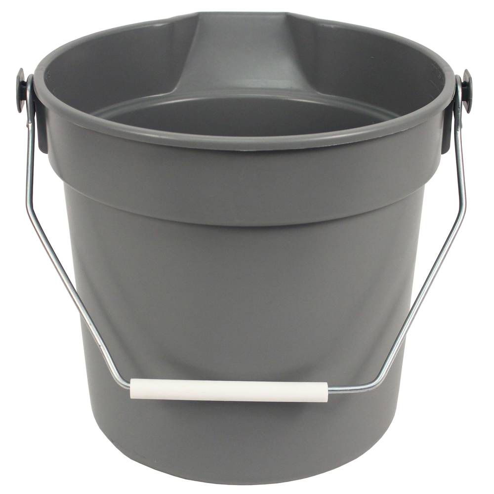 Impact Products 5510-951 Gray 10 Quart Clean Towel Bucket