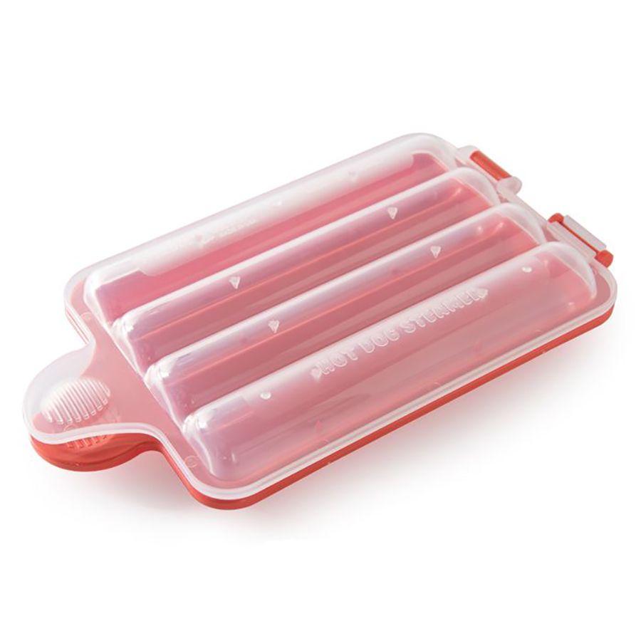 Red Nordic Ware 62904 Hot Dog Steamer