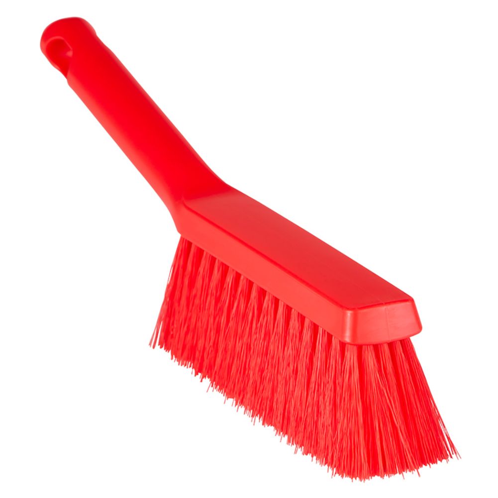 Remco 451114 ColorCore Red Medium Bench Brush Wasserstrom