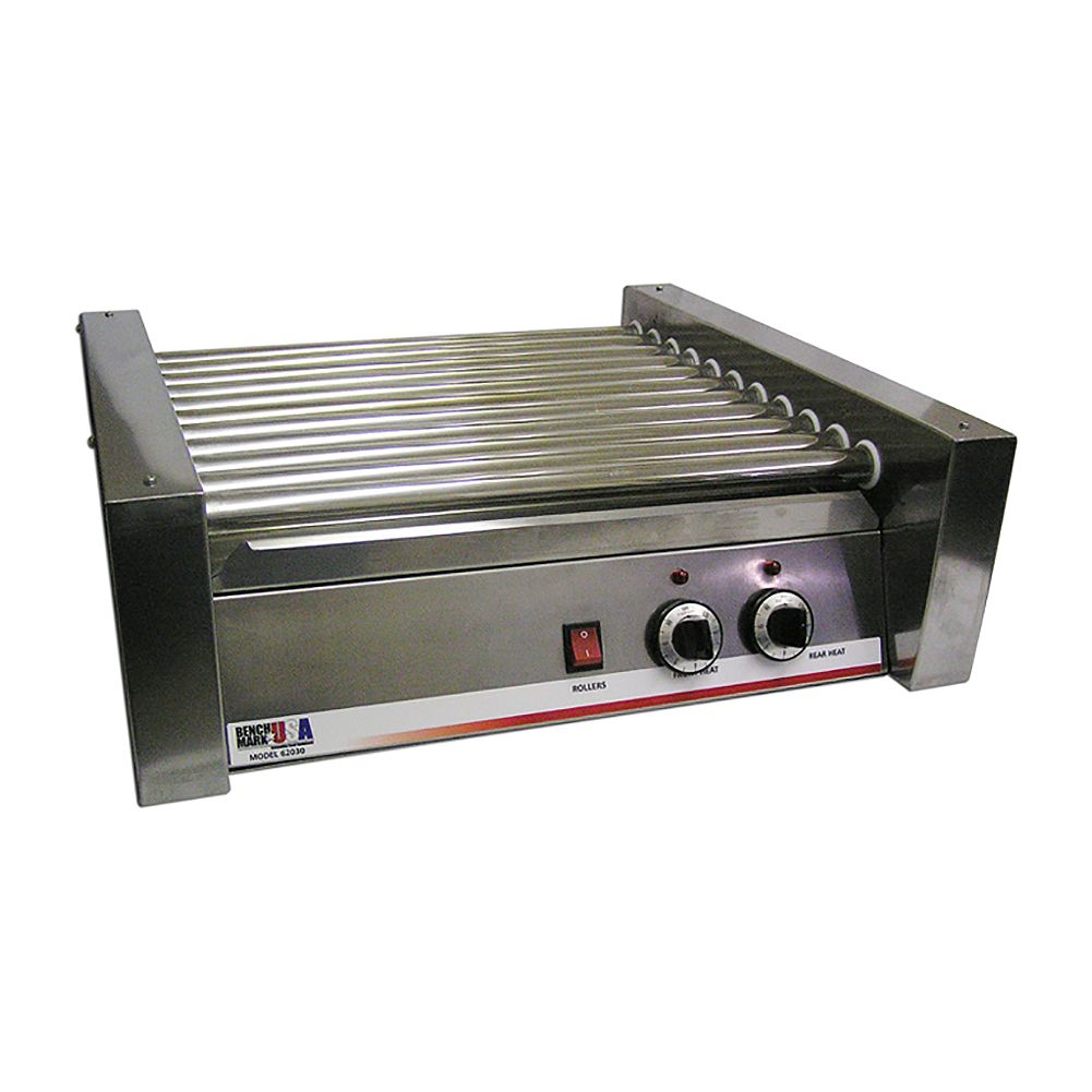 Winco 62030 1100W 30 Dog Capacity Hot Dog Roller Grill