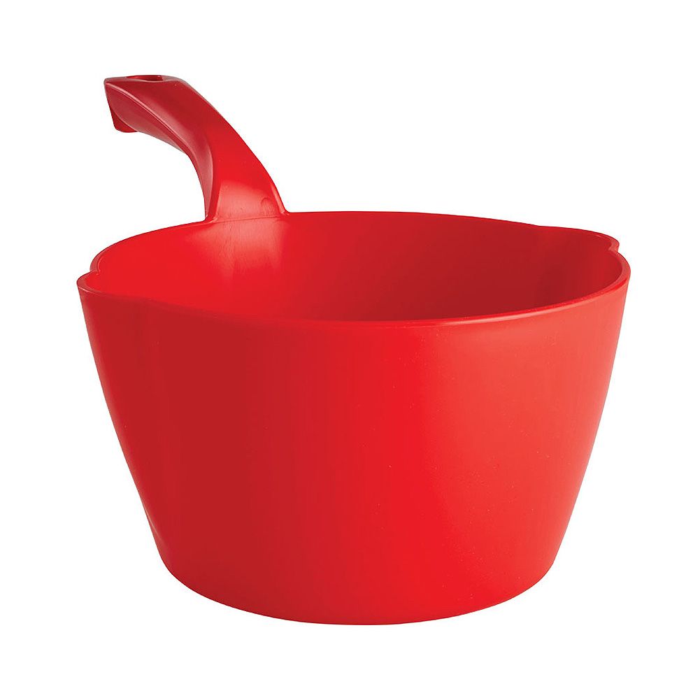 Remco 56824 Vikan 64 Ounce Red Scoop with Pour Spouts | Wasserstrom