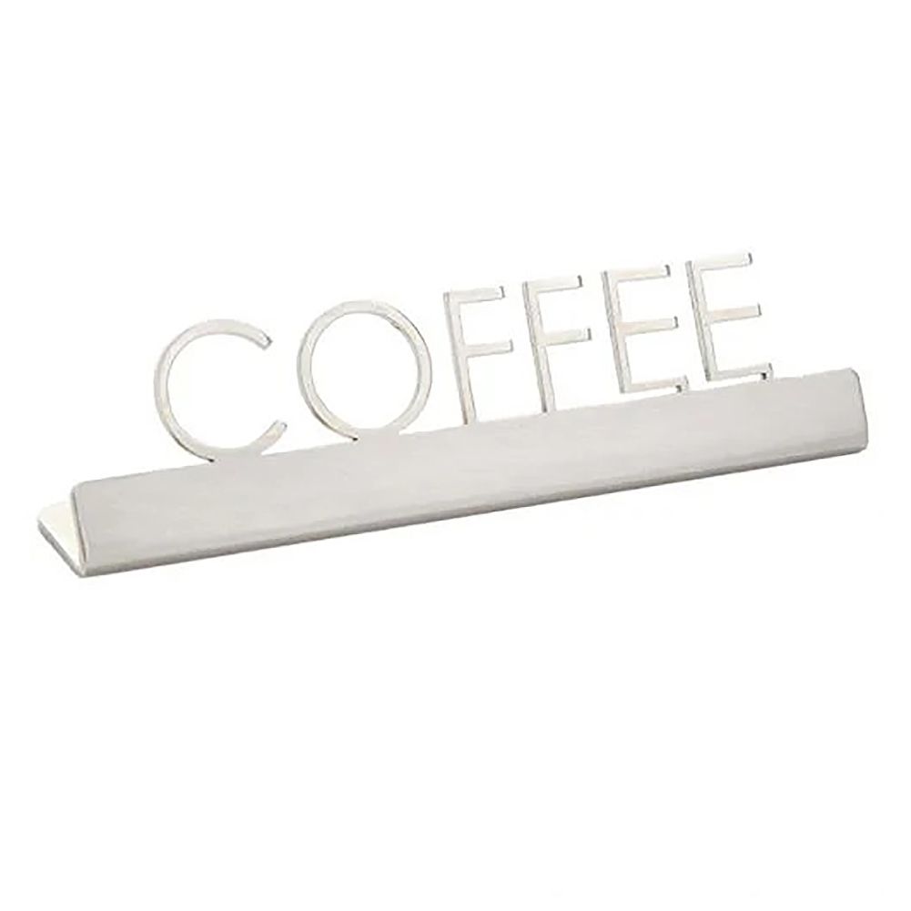 American Metalcraft SSC5 S/S 5" Coffee Cutout Sign