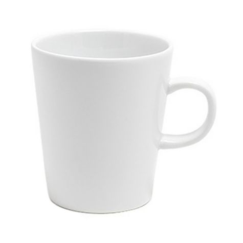 FOH DMU022WHP23 Soho White 8 Ounce Mug with Handle - 12 / CS | Wasserstrom