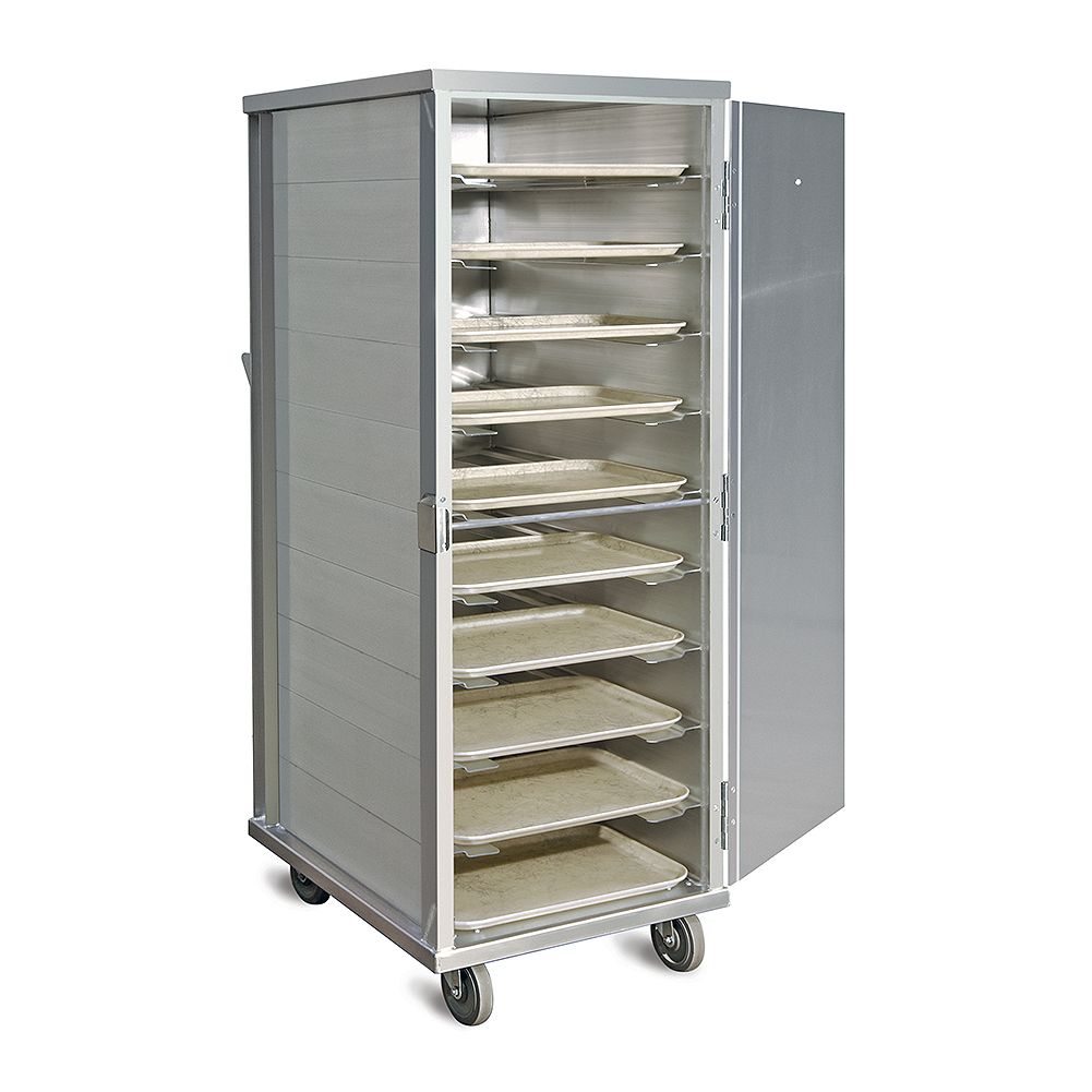 Carlisle DXPAL2T1DPT20 20-Capacity Pass Through Tray Delivery Cart