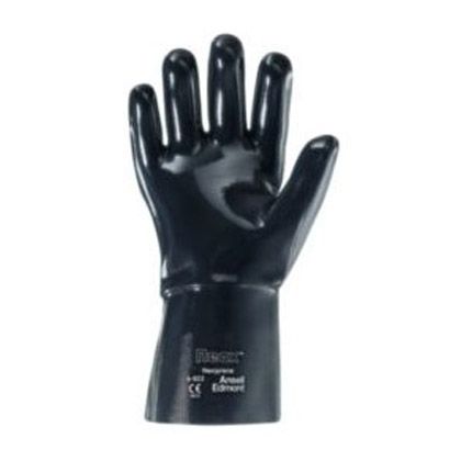 Ansell 9-022/212340 Neox® Neoprene 12" Black Gloves - Pair