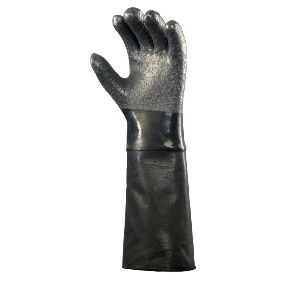 Ansell 19024/214021 Heat Resistant 18" Neoprene Gloves Pair Wasserstrom