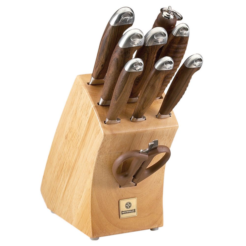 Mundial Olivier Anquier 10Piece Knife Set Wasserstrom