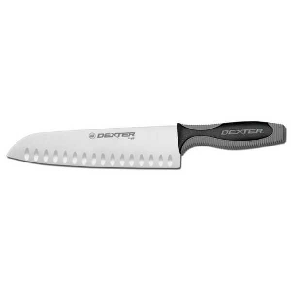 Dexter Russell V144-9GE-PCP V-Lo 9 Inch Duo-Edge Santoku Chef's Knife