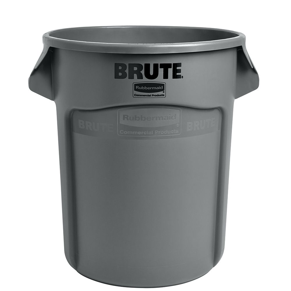 Rubbermaid FG262000GRAY BRUTE Gray 20 Gallon Container without Lid