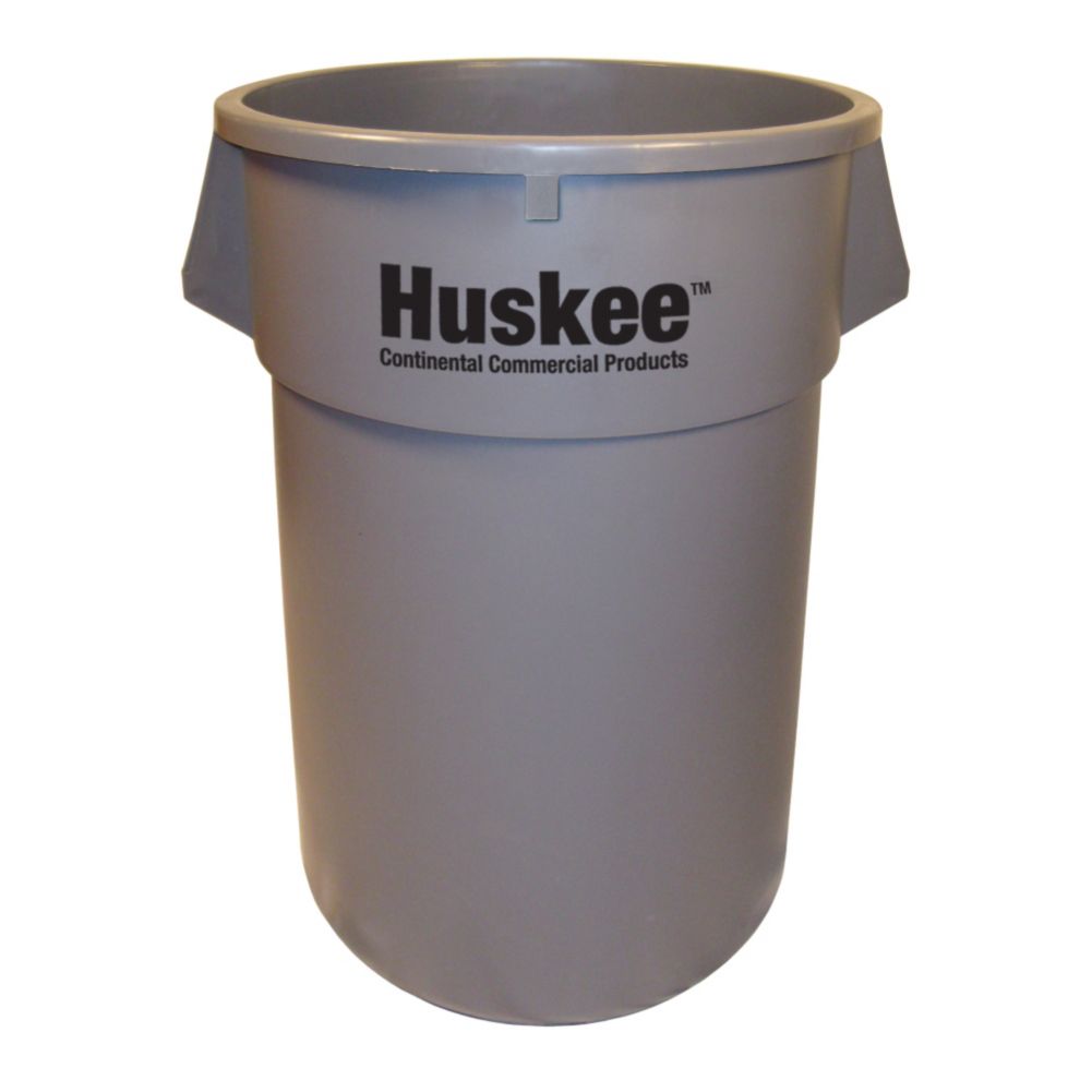 Continental 5500GY Huskee™ Gray 55 gal Receptacle