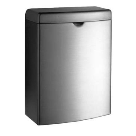 Bobrick B 270 Stainless Surface Mounted Sanitary Napkin Disposal Wasserstrom