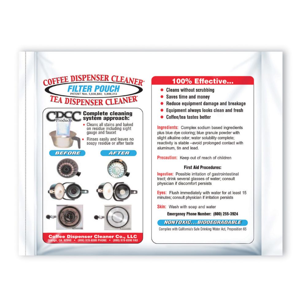 Service Ideas Filter Pouch Cleaner | Wasserstrom