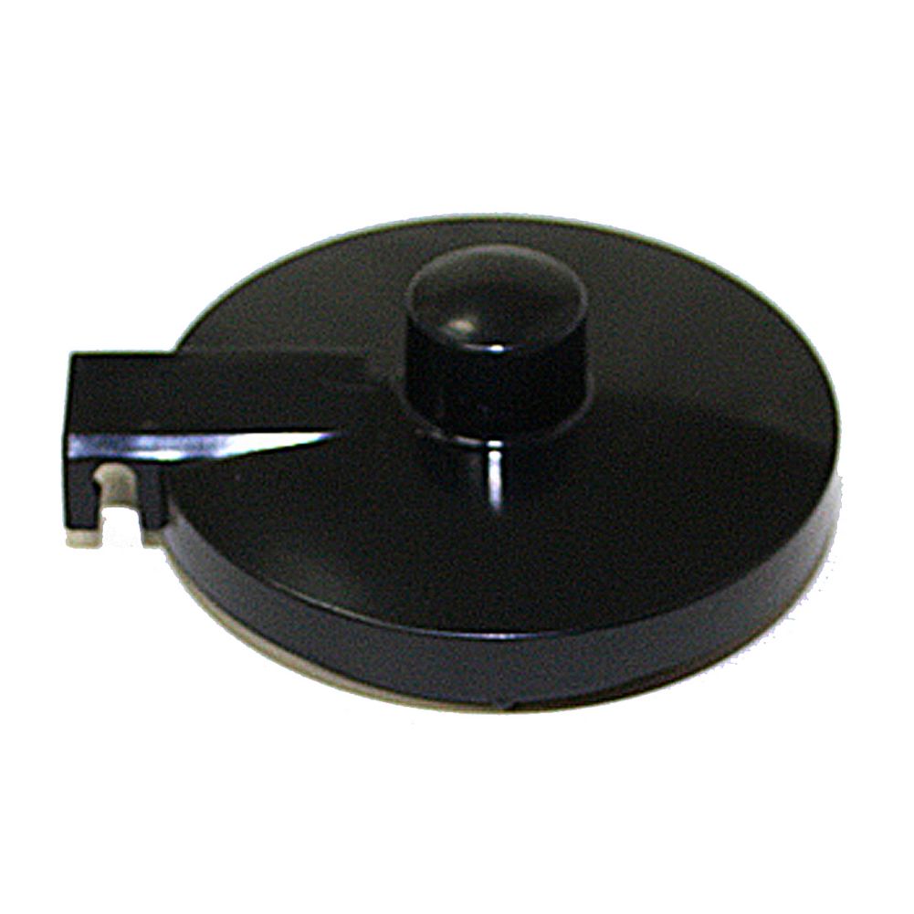 Service Ideas™ TPLBL Black Teapot Replacement Lid 12 / CS Wasserstrom